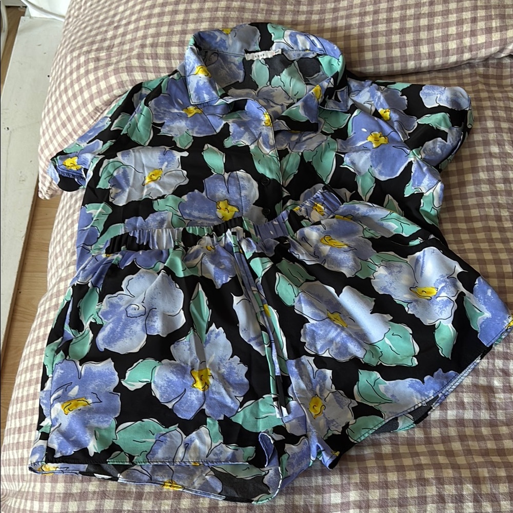 Lush Nordstrom Floral Matching Set